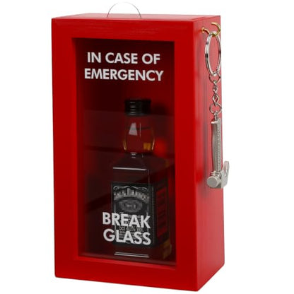Funny Gift Emergency Box w/Hammer(Medium), Break in Case of Emergency Box, Personalized Prank Gag Gift for Birthday Holiday, Funny Desk Decor, White Elephant Gift for Friend Coworker Family - style: Medium Emergency Box