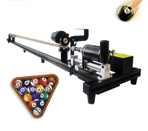 Pool cue lathe,Cue tip shaper,Pool cue repair kit,pool cue lathe machine,Cue Tip Repair Machine - Billiard Cue Shaper Tool,7 in 1 Billiard Cue Stick Repairer, Cue Shaft Cleaning & Maintenance
