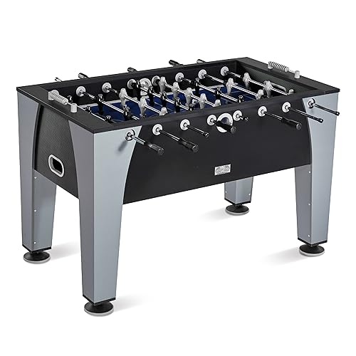 Barrington Foosball Multiple Styles Soccer Foosball Tables, Durable & Stylish Designs with Tabletop Sports Soccer Balls, Perfect for Family Game Rooms - style: 58 In. Irvine