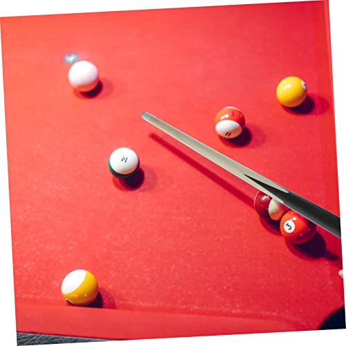 Abaodam Pool Cues for Kids 48cm Wooden Shorty Cues Billiard Cue Sticks Mini Pool Cues Bar Billiard House Cue Rod Short Children Practice Cues Wood Snooker Cue, 48.00X2.00X1.00CM