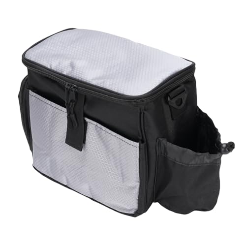 Omabeta Disc Bag Spacious Portable with Adjustable Shoulder Strap and Multiple Pockets for Disc Golf Enthusiasts Made of Durable 420D Polyester