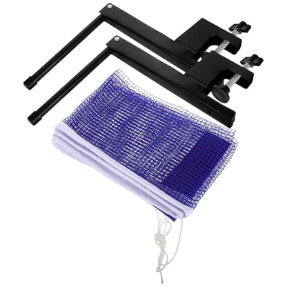 Happyyami Table Tennis Net Set Elastic Mesh Net for Play Game Includes Portable Posts for Training and Competition