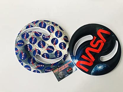 Aeromax NASA Space Saucer Foam Flying Disc 2 Pack (FD-A) - style: NASA 2 pk