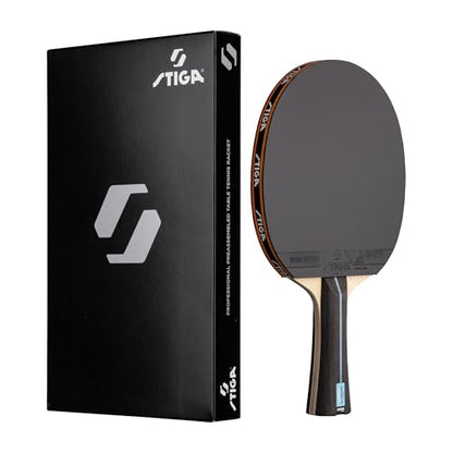 STIGA Banda Allround Future System, 5-Ply Table Tennis Bat, Star Future S Rubber, ITTF Approved, Mid-Level - style: Allround Future Master - Black, Red