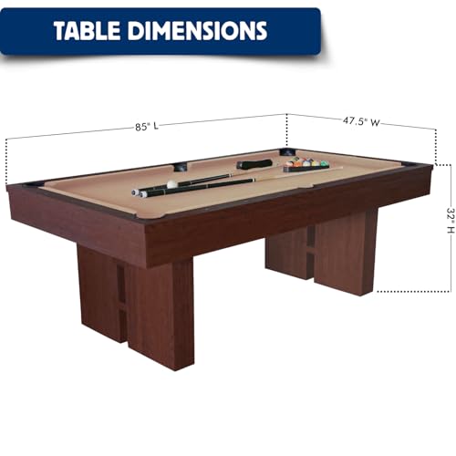 7 FT Pool Table with Dining Top, 3-in-1 Combo Game Table Billiards, Ping Pong and Dining Table. NEW & Improved Design 2026!