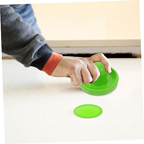 HEMOTON Tabletop Air Hockey Set Soft Hockey Pucks Paddle Replacement Kit for Boys and Girls