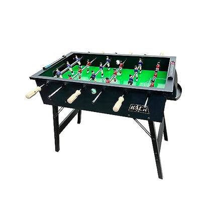 KICK Rattler 36" Foosball Table – Portable Indoor Game Table - color: Black