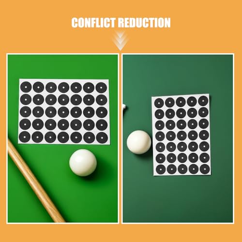 105pcs Pool Table Marker Dots - Billiard Point Stickers Spot for Accurate Cue Ball Positioning Essential Practice Equipment Table Accessories Game Rooms