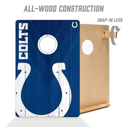 YouTheFan NFL 2’ x 3’ Wood Cornhole Game