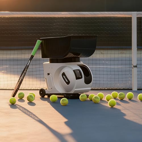 PONGBOT 50 Pack Tennis Balls with Bag, Pressureless and High Elasticity for Practice, Exercise, Beginner Training Play