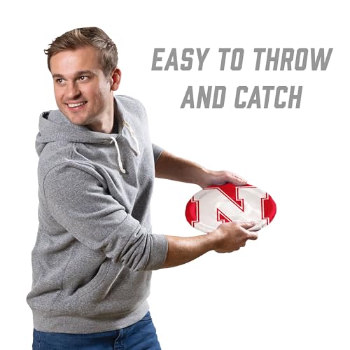YouTheFan NCAA Nebraska Cornhuskers Flimzee Bean-Bag Flying Disc - style: Nebraska Cornhuskers
