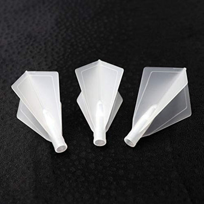 CUESOUL TERO AK4 Dart Flight Standard Shape/Shield Shape/Diamond Shape - color: Diamond shape-Transparent