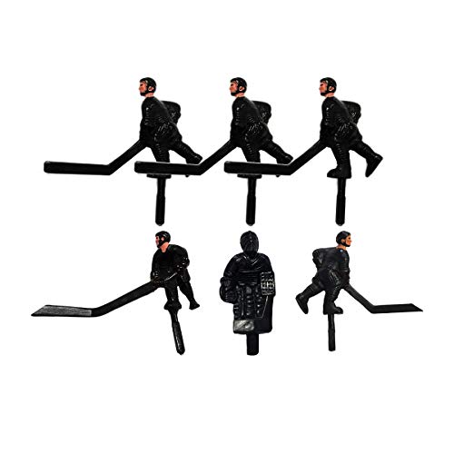 Set of Black Bubble Dome Hockey Replacement Players