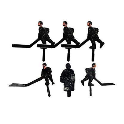 Set of Black Bubble Dome Hockey Replacement Players