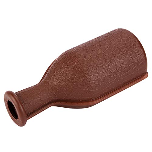 DGZZI Billiard Pool Shaker Pool Snooker Billiard Table Kelly Pool Shaker Bottle with Red and White Tally Peas - color: Brown