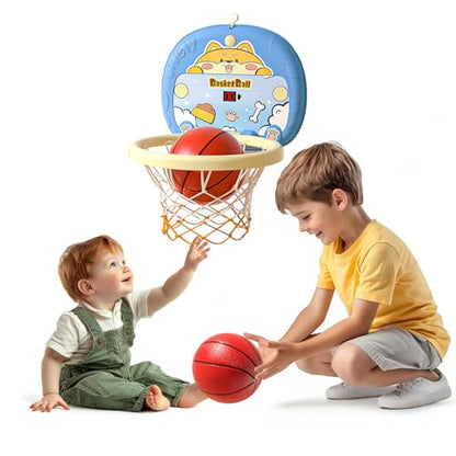 Toddler Baby Mini Basketball Hoop Indoor for Toddlers Kids Boys Room,Baby & Boy Toys 3 4 5 6 Years Old Birthday for 3 4 5 6 Year Old Boys - size: Large-Score