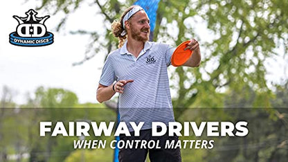 Dynamic Discs Prime Burst Escape Disc Golf Driver | Frisbee Golf Fairway Driver | Neutral Flying Golf Disc | Stamp Colors Will Vary - color: Orange