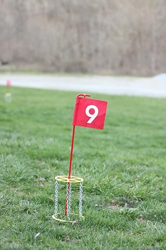 Deluxe Flag Croquet Golf Game Set - size: 6 Player Set