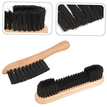 POPETPOP Billiards Pool Table Brush Kit 1 Brush Set Felt and Rail Cleaner for Dust Removal Pool Table Cleaning Tool