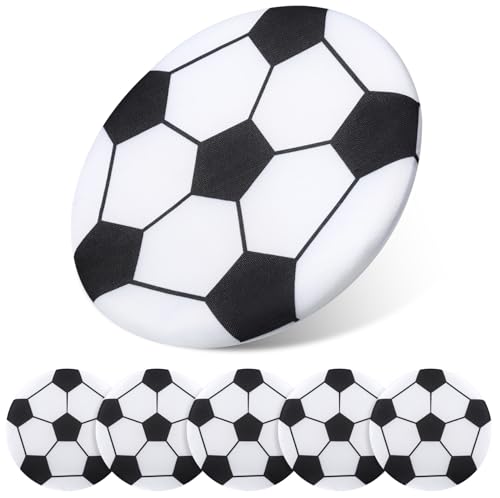 Sosation 6 Pcs 8 Inch Soft Flying Discs Bulk Foam Flying Disc Floats for Outdoor Beach, Backyard, Lawn, Park, Camping, Party Supplies