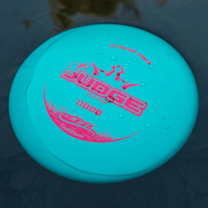 Dynamic Discs Drift EMAC Judge Disc Golf Putter | Beginner Friendly Stable Putter Disc | Lightweight & Floats in Water | Grippy Base Plastic | 120-130g (Colors May Vary) - color: Turquoise