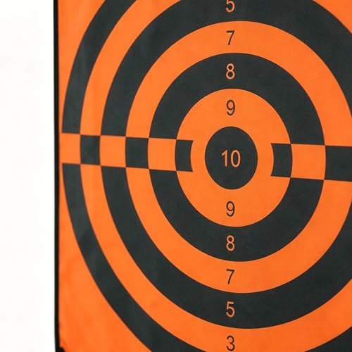 Trampoline Dart Board Toys – Plush Cloth PP 72x72cm | Interactive Adhesive Game Set | Kids Dart Board Sticky Ball Target Wall Game Trampoline Accessory for Home Garden Park Training Club Use