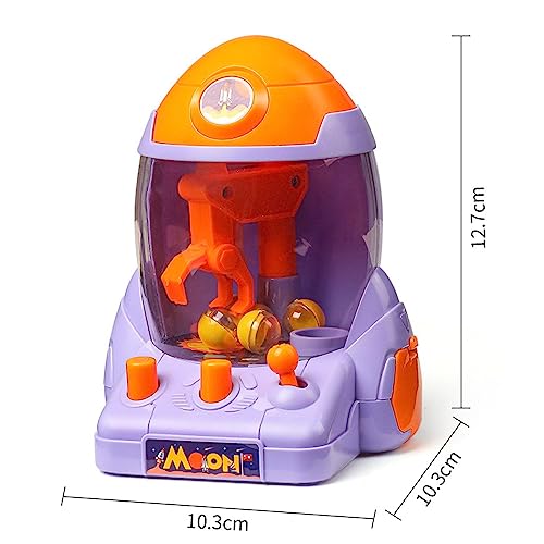 Claw Machine Table Game Mini Arcade Game Fun Challenge Claw Machine Prize Dispenser Vending Toy Parent Child Interactive Toy