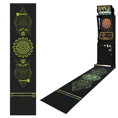Professional Rubber Dart Mat, Non-Slip Dart Carpet with Throwing Line, Suitable for Indoor Halls, Rooms, Bars, Dart Courts