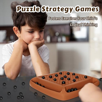 Magnet Game, Family Games for Kids and Adults, Board Games for Kids 8-12, Magnetic Games Ideal for Family and Friend Game Night, 2-4 Players, ChristmasGifts for Grandkids Teen Boys Girls (28pcs) - style: 28pcs
