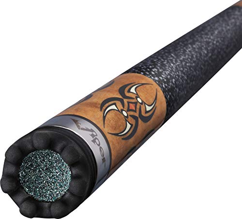Viper by GLD Products Sinister 58" Pool Cue - color: Natural Ash with Black, size: 21 Ounce