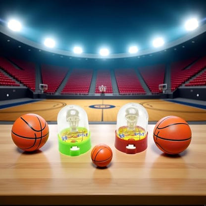2pc Finger Basketball Shooting Game Set for Adults - Basketball Party Supplies and Table Decorations for Basketball Party Games