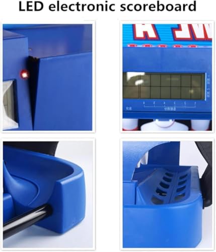 Indoor Bowling Game Set for Kids & Adults, LED Scoreboard, Automatic Reset, Sound & Light Effects, Home Bowling Alley Console, Fun Family Sports Activity