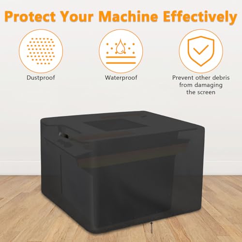 Arcade Cover Compatible with Arcade1Up Pac-Man Head-to-Head Arcade Table | 36.6''Lx24.4''Wx28.7''H,420D Black Game Table Cover,Waterproof, Adjustable Drawstring ,Pet-resistant - size: 36.6x24.4x28.7