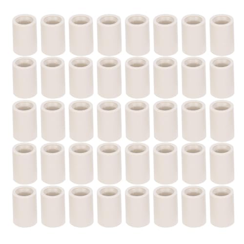 40 Pcs 13mm Pool Cue Ferrules – Fiber Billiard Cue Ferrules Slip on Snooker Pool Stick Tips Replacement Parts - size: 0.8"