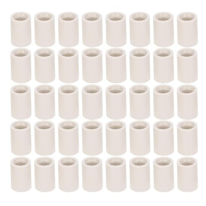40 Pcs 13mm Pool Cue Ferrules – Fiber Billiard Cue Ferrules Slip on Snooker Pool Stick Tips Replacement Parts - size: 0.8"