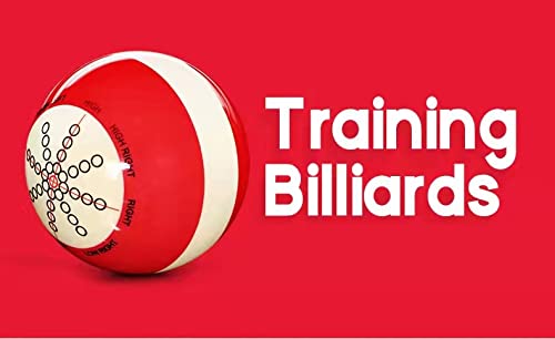 Billiards Cue Ball, Standard Table Training Pool Ball - 57.2mm/2.3in Diameter
