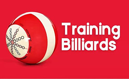 Billiards Cue Ball, Standard Table Training Pool Ball - 57.2mm/2.3in Diameter