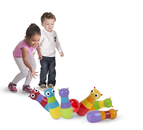 Melissa & Doug Cute as a Bug Bowling Set Kids Indoor Outdoor Game (8 Pcs)