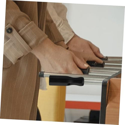 Sturdy Foosball Handle Grip Ergonomic Nonslip Replacement Part for Easy Installation and Enhanced - color: Black
