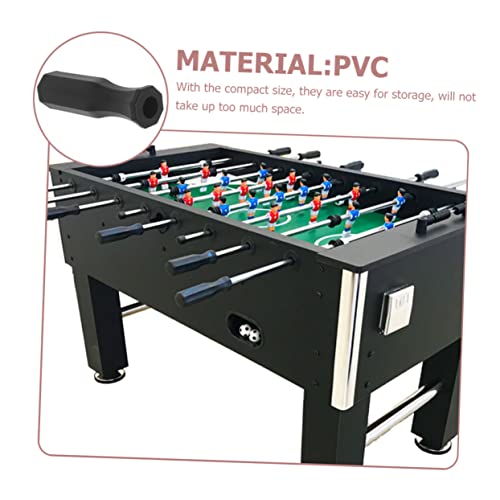 8pcs Convenient Foosball Handles Replacement for Table Football Game Ergonomic Grip Design for Easy for Standard Foosball Tables