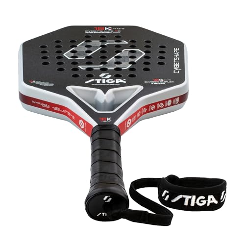 STIGA Cybershape Padel Racket - size: 18K X Hard