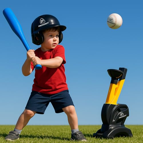 PACKGOUT Soft Foam Baseballs for Kids & Teenagers - Practice & Replacement Balls - color: Whi-t