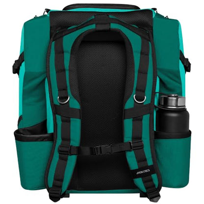 Axiom Discs Voyager Series Backpack Disc Golf Bag (Choose Your Color and Size) - color: Aqua/Emerald, style: Voyager