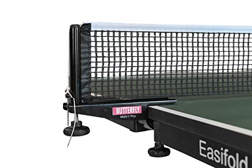 Butterfly Easifold DX 22 Table Tennis Table - 3 Year Warranty Ping Pong Table - 10 Minute Quick Assembly - Folding with Wheels - Compact Storage Ping Pong Table - color: 22mm Green