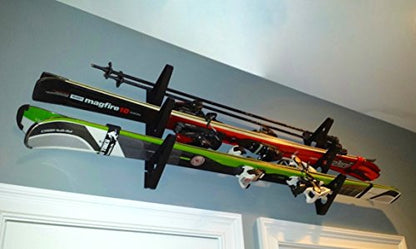 StoreYourBoard Trifecta Wall Rack, Multi-Purpose Home Storage Mount and Gear Holder