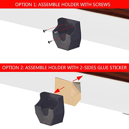 Air Hockey Pushers and Air Hockey Pucks,2PCS Striker with 4PCS Plastic Pucks and 2PCS Striker Holders
