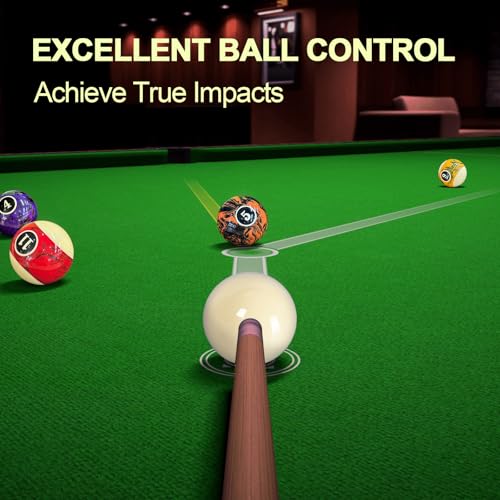 Billiard Ball/Pool Ball Set Complete 16balls 2-1/4" Regulation Size&Weight Resin Ball