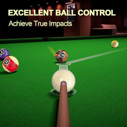 Billiard Ball/Pool Ball Set Complete 16balls 2-1/4" Regulation Size&Weight Resin Ball