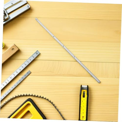 Toyvian Foosball Table Operation Pole Metal Replacement Rod for Soccer Machine Accessories Table Soccer Parts for Boys and Girls and Adults