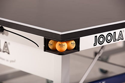 JOOLA Rally TL Professional MDF Indoor Ping Pong Table w/Quick Clamp Table Tennis Net & Post Set - 10 Minute Easy Assembly - Corner Ball Holders - Tournament Quality - Includes Playback Mode - size: 25mm